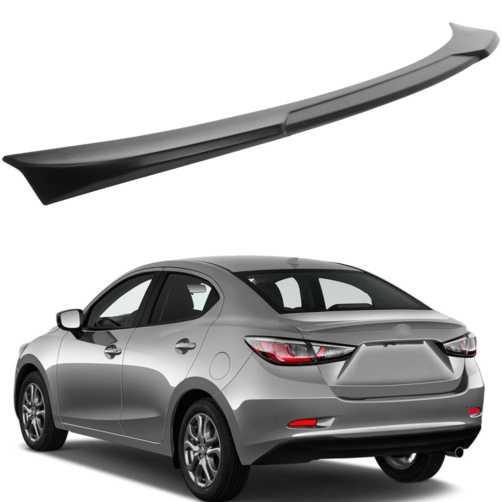 Duckbill Rear Spoiler for Toyota Yaris Scion iA Sedan (2019–2020) Matte Black