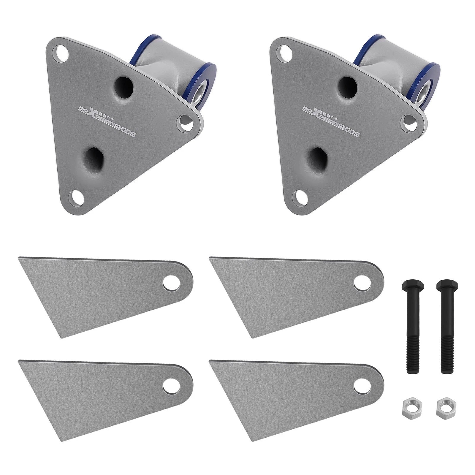 Motor Mounts Kit for Chevy Engines BBC SBC 350 396 (1960–2023)