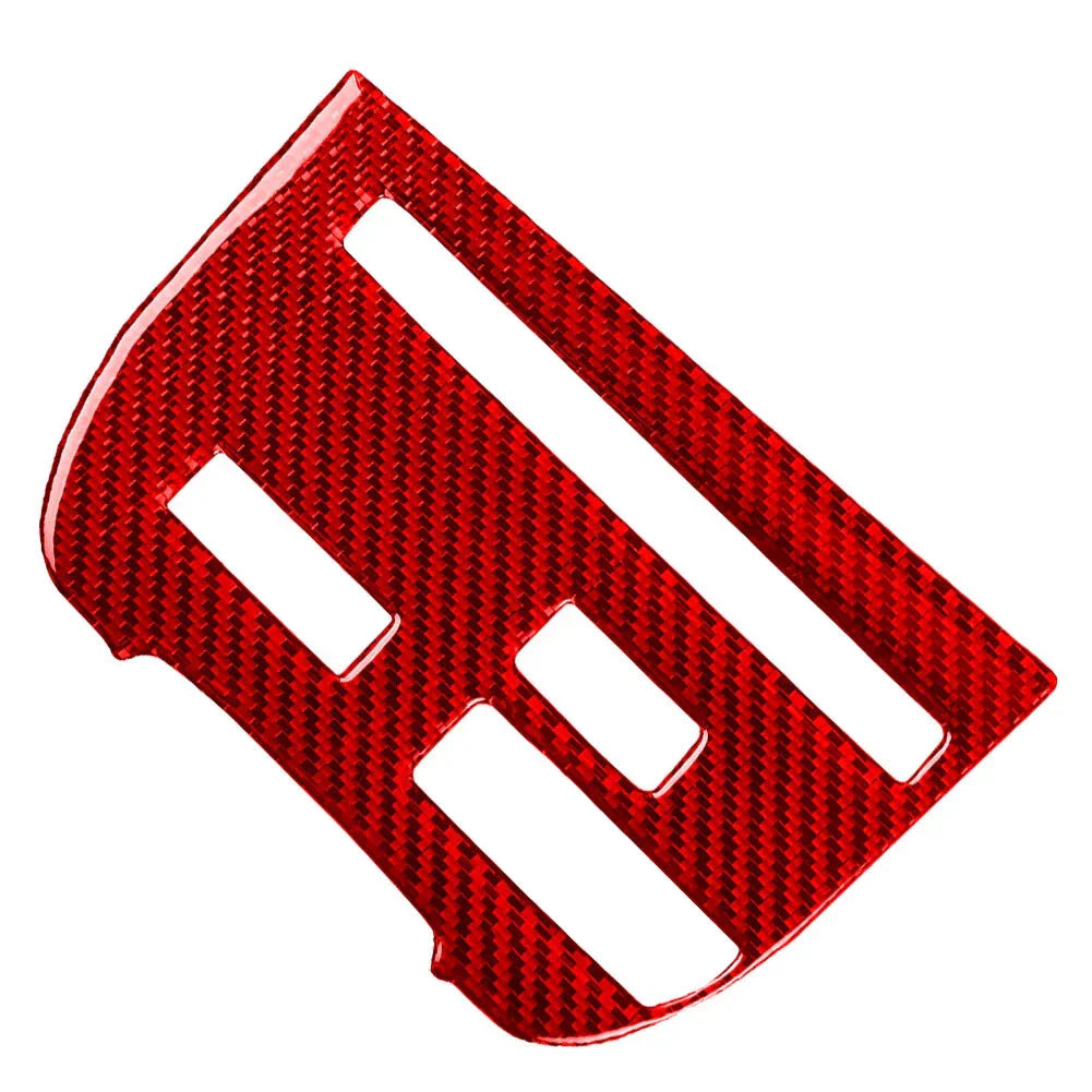 CD Panel Cover Trim for Nissan GTR R35 (2008-2016) Carbon Red RHD