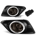Fog Light Lamp Set for Nissan Rogue (2014–2016) - Smoked Lens, Switch, Bezel