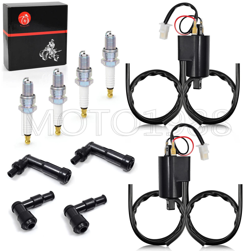 Ignition Coil Spark Plug & Caps for Yamaha XJ650 (1980–1983)