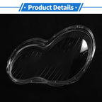 1 Pcs Headlight Lens Cover for Mercedes-Benz C-Class (2001–2017)
