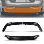 Glossy Black Rear Bumper Diffuser for BMW X7 G07 M Sport (2019–2025)