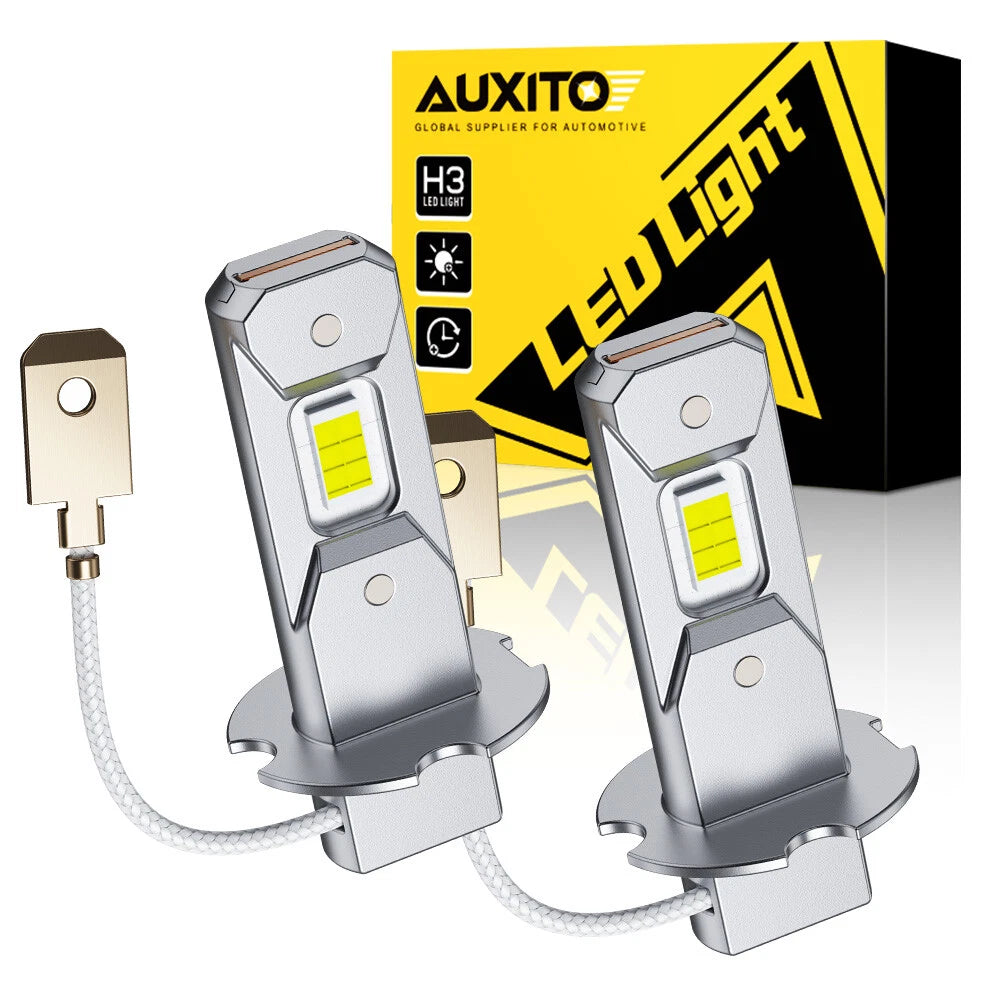 2X H3 6500K White LED Fog Driving Light Bulbs for [Make Model] ([YYYY–YYYY])