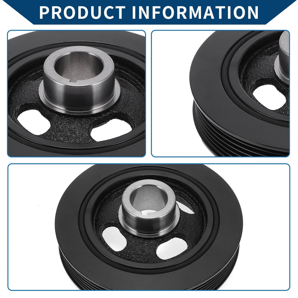 Engine Harmonic Balancer Crank Pulley for Dodge Journey (2009–2020) No.2312425000