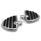 Chrome Wing Mini Floorboards w/ Adapters for Suzuki Marauder 1600 (2000–2005)