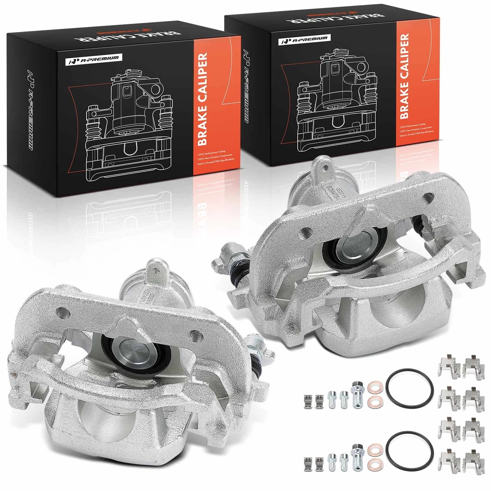 Rear Brake Calipers and Bracket for Toyota RAV4/Venza (2019-2024)
