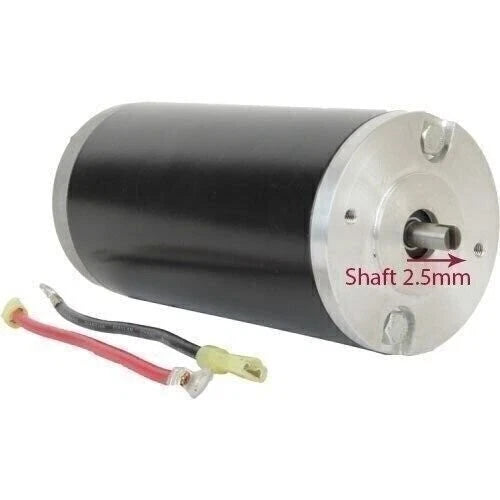 Salt Spreader Motor for Curtis SnowEx (2.55 Slot In Shaft)