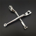 Chrome Heel/Toe Shift Lever for Harley FLST FLT FLHT