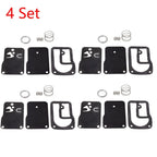 Set of 4 Fuel Pump Diaphragm Repair Kit for B&S Lawn Mower (16-18 HP) 393397