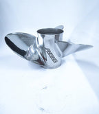 3 x 15 x 21 Stainless Steel Rebel Propeller for Evinrude Johnson (LH)