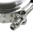 2.5" Stainless V-Band Clamp + Aluminum Flange for Turbo Down Pipe Wastegate