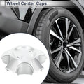 Wheel Center Caps No. 426030C110 for Toyota Sequoia (2008–2017) Silver Plastic