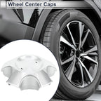 Wheel Center Caps No. 426030C110 for Toyota Sequoia (2008–2017) Silver Plastic