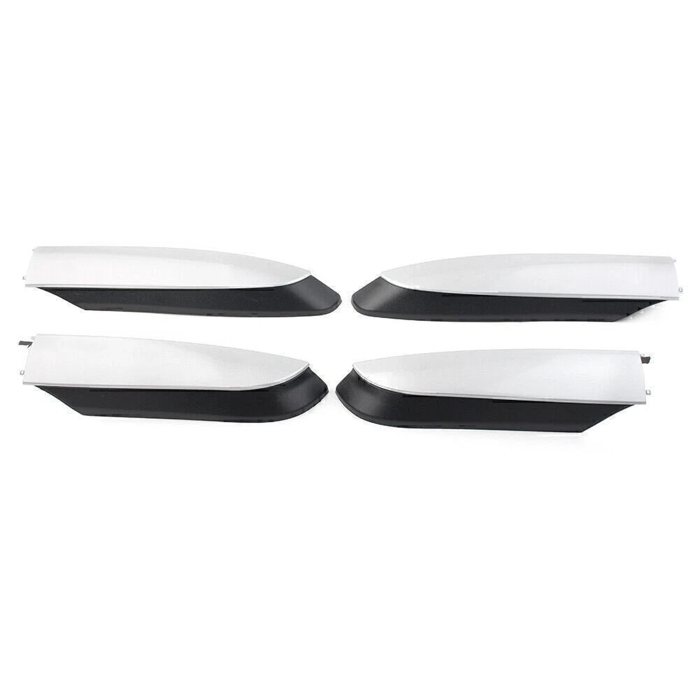 Set of 4 Roof Rack Cover Rail End Shell Caps for Toyota RAV4 (2013–2018)