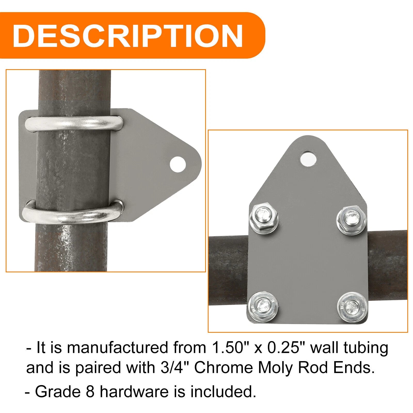 Heavy Duty Crossover Steering Kit for Jeep Cherokee XJ (1984–2001)
