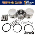 Overhaul Rebuild Kit STD D1101 DH1101-A for Kubota Tractor L245 (1975–1985)
