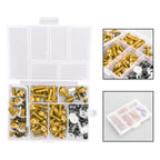 158pcs Fairing Bolt Kit for Motorcycle Sportbike (Universal) - Gold