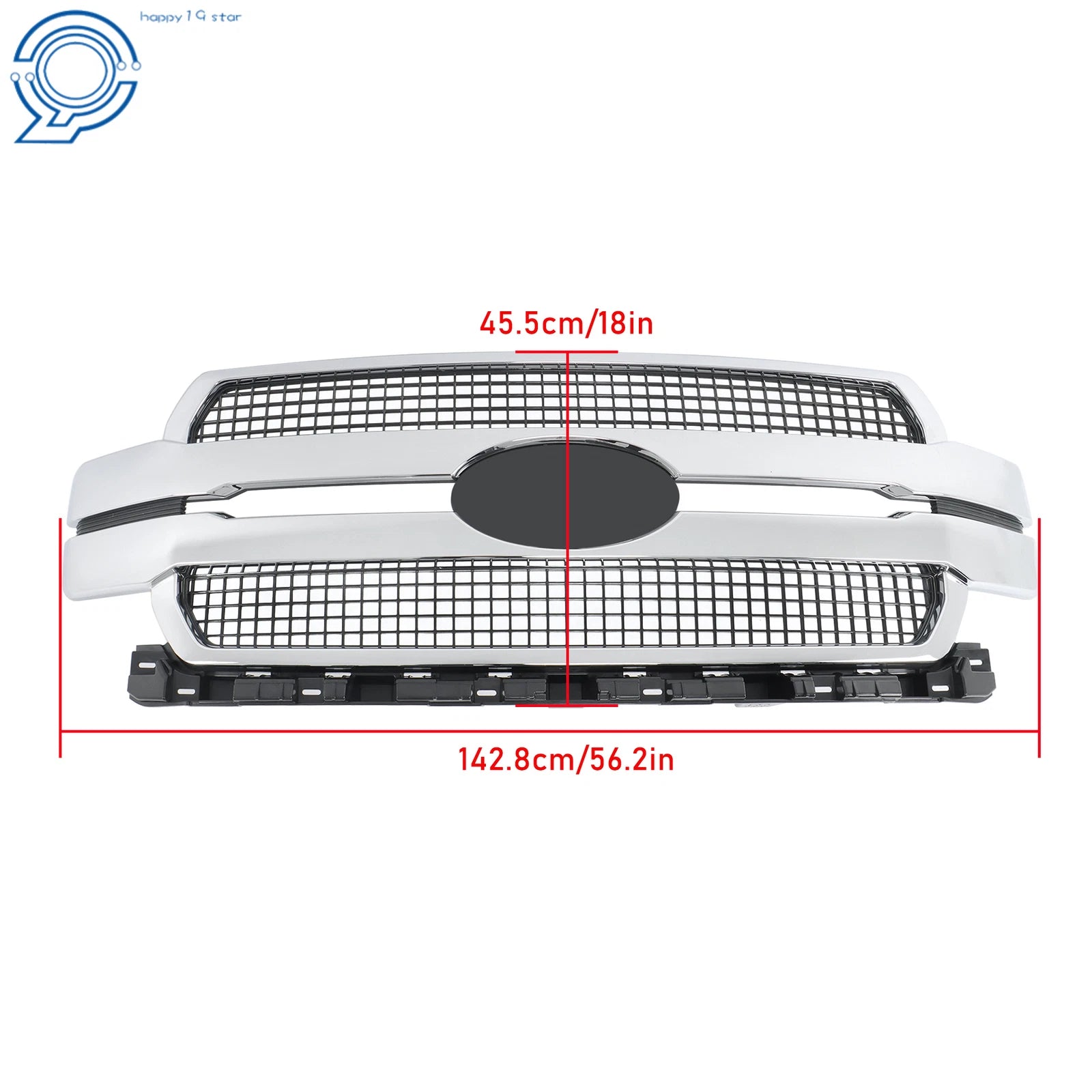 Chrome Upper Grille for Ford F-150 (2018-2020)