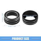 Set of 2 AC Control Switch Knob Cover Trim for Toyota Corolla (2020–2022)
