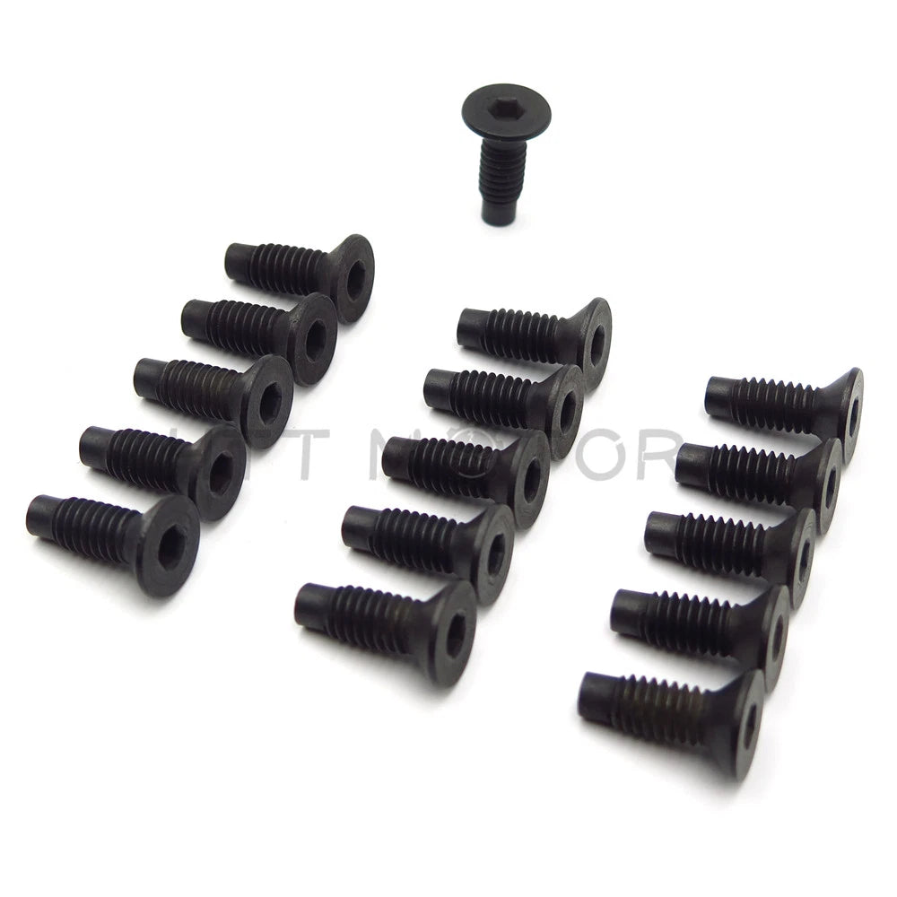 16PC Windshield Frame Allen Screw Set for Jeep CJ Wrangler YJ TJ (1976–2006)