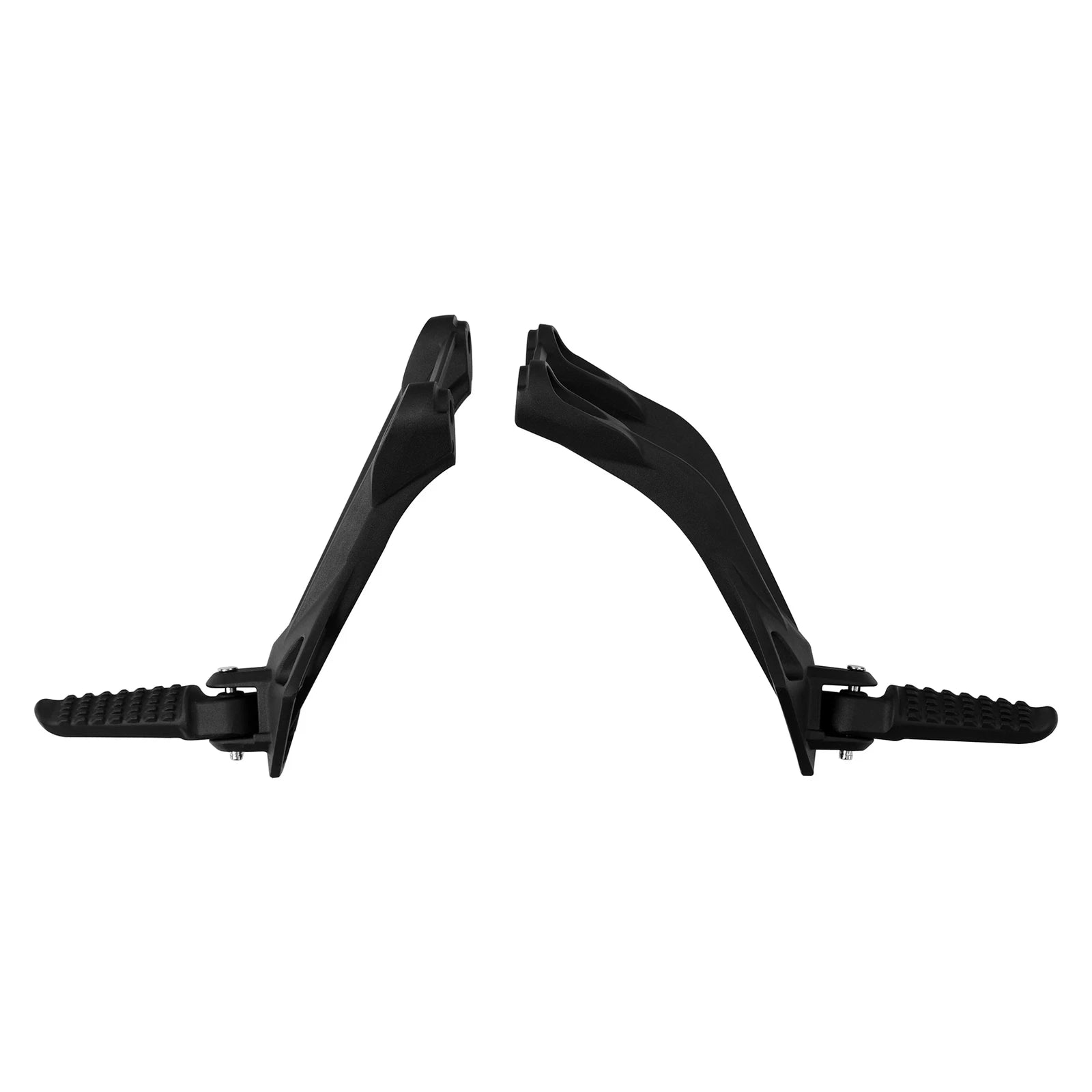 Passenger Footpegs Footrests for Kawasaki Ninja ZX6R (2005–2008) Sand Black