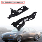 Set of 2 Black Hood Hinges for Honda Accord (2008–2012)