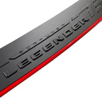 Black Rear Bumper Step Door Scuff Plate for Toyota Fortuner (2015-2022)