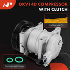 A/C Compressor with Clutch for Nissan Sentra (1998-1999)