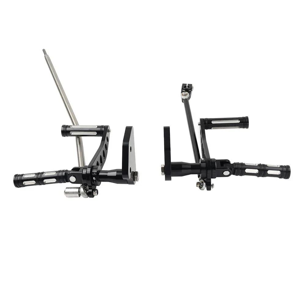 BLK Forward Controls Footpegs for Harley Dyna Low Rider (2000-2012)