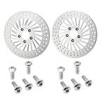 Front Brake Rotor Disc & Bolts for Harley Touring Street Road Glide (2008–2023)
