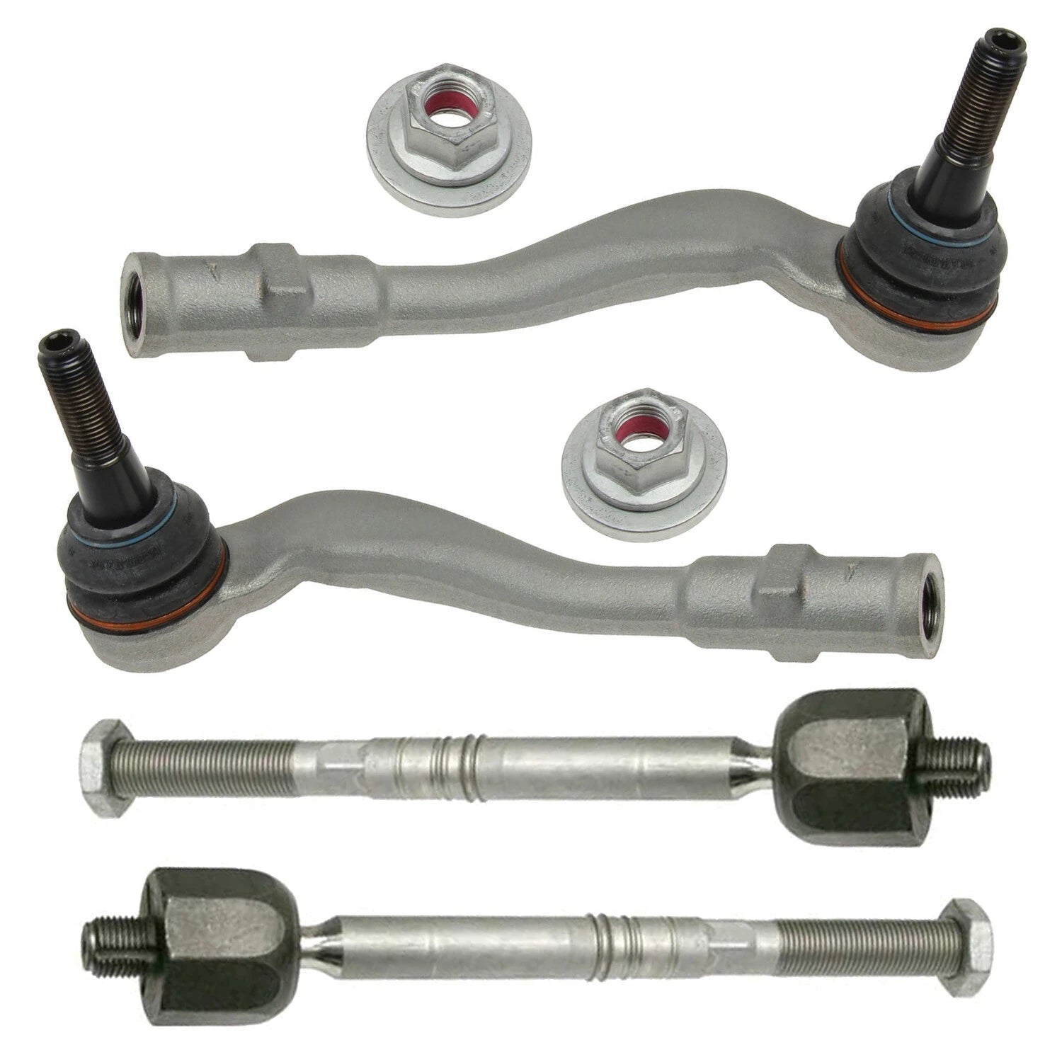 4pc Inner Outer Steering Tie Rod End Kit for Audi A8 Quattro S8 (1997–2003)