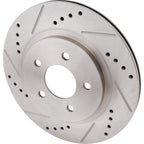 Brake Disc and Pad Kit for Ford Mustang (2005–2011) Rear Left Right Cross-drilled