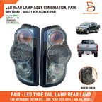 DEPO  LED Smoke Tail Light Rear Lamp for Mitsubishi Triton L200 (05-14)