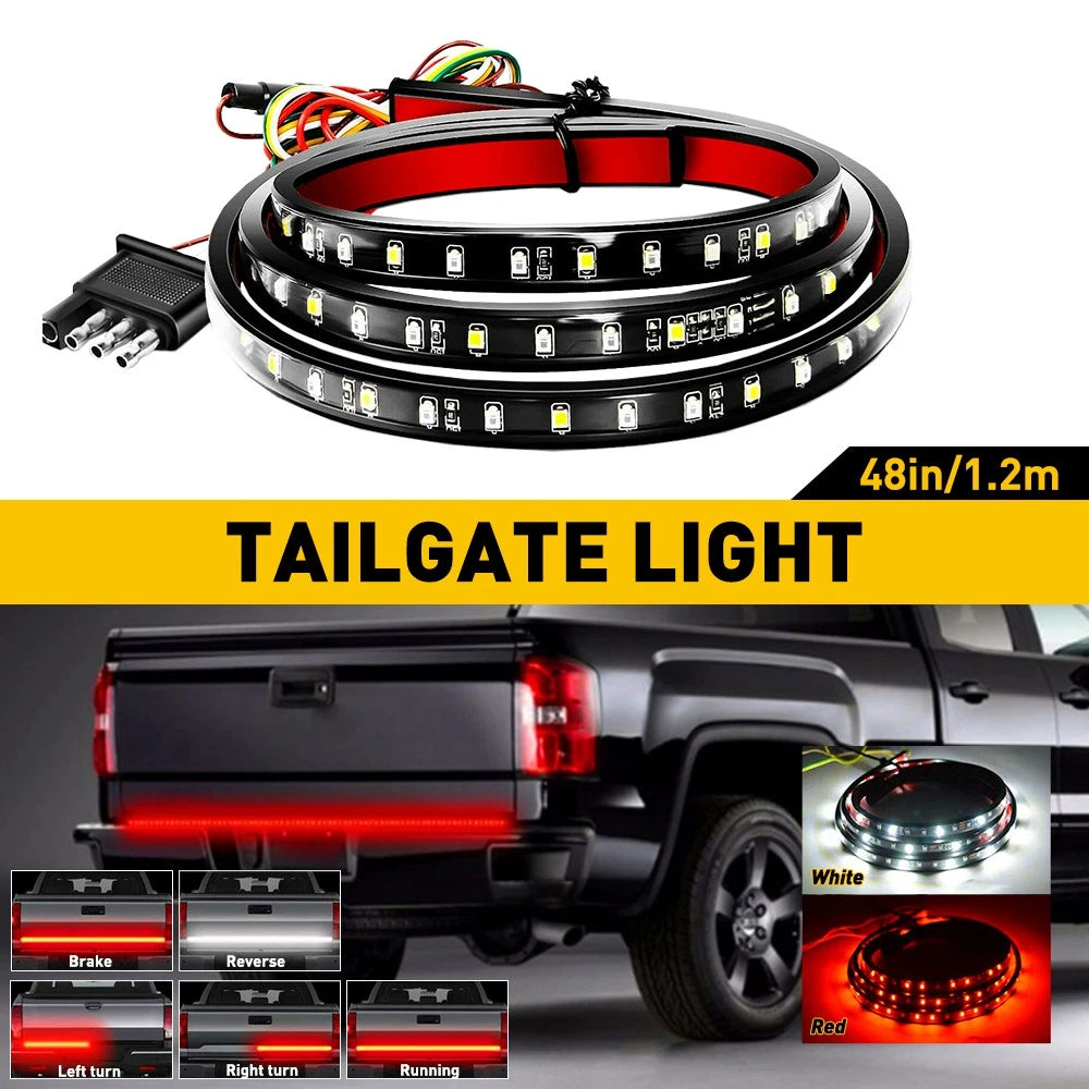 48" LED Tailgate Light Bar for Truck (Universal Fit)