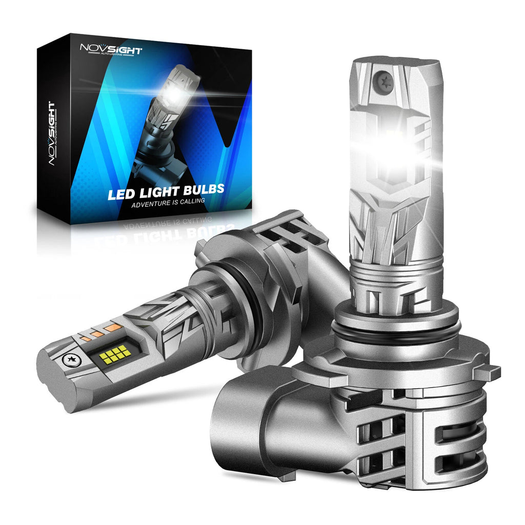 2X 9006 HB4 LED Headlight Bulbs Kit for