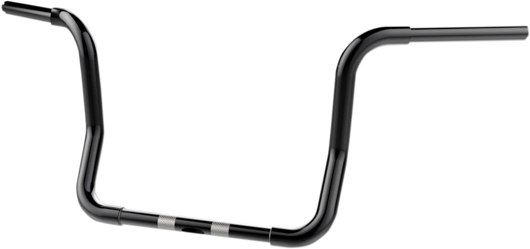 1-1/4" Bobber Ape Hanger Handlebar for Harley TBW (12", Black, 300871)