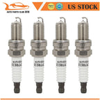 Set of 4 Iridium Spark Plugs for Fiat 500, Chevy Spark (2012–2017)
