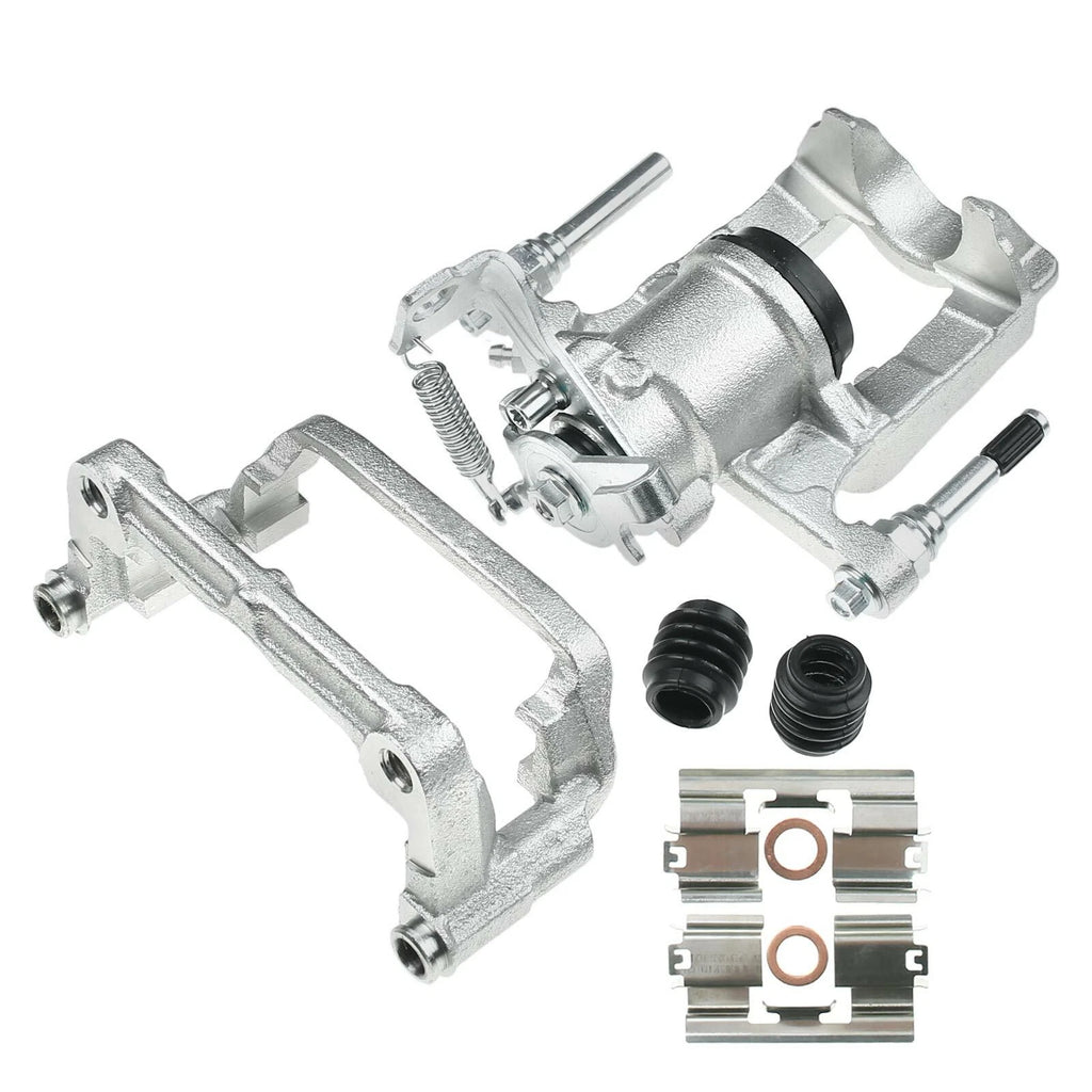 Pair Rear Disc Brake Calipers with Bracket for Chevy Cruze (2014-2015)