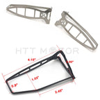 2X Silver Turn Signal Light Grill Protector Guard for BMW R nine T (2014–2015)
