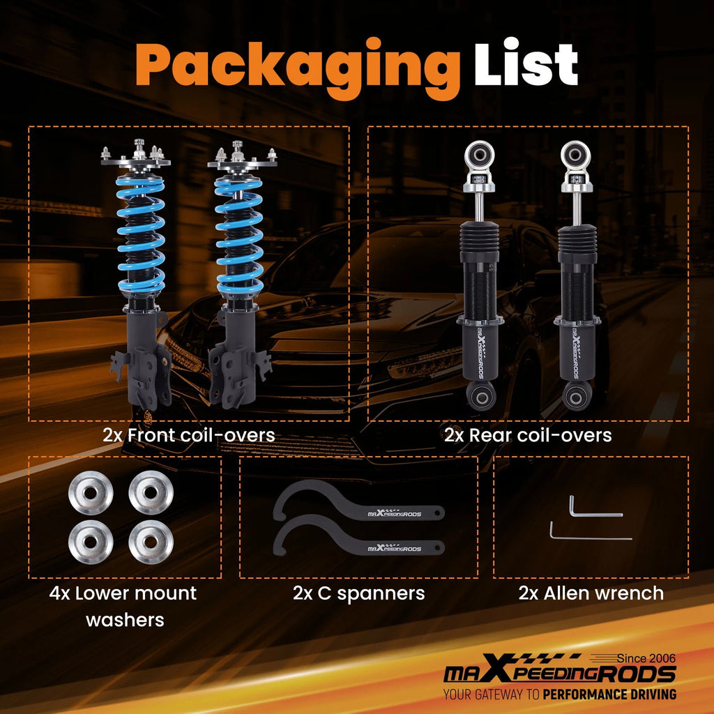 Coilovers Suspension Kit for Toyota RAV4 (2006–2012)