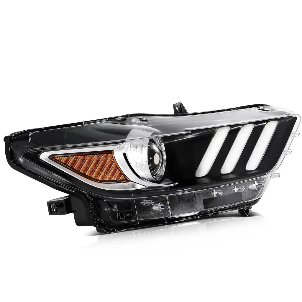Clear Lens Headlight Assembly for Ford Mustang (2015-2017)