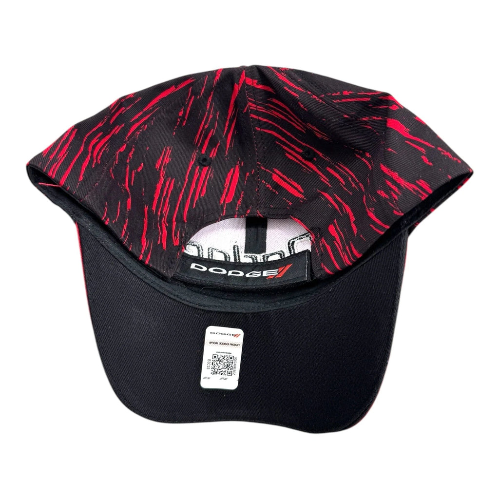 Dodge Logo Zebra Hat Cap for Dodge Charger Challenger (2015–2023)