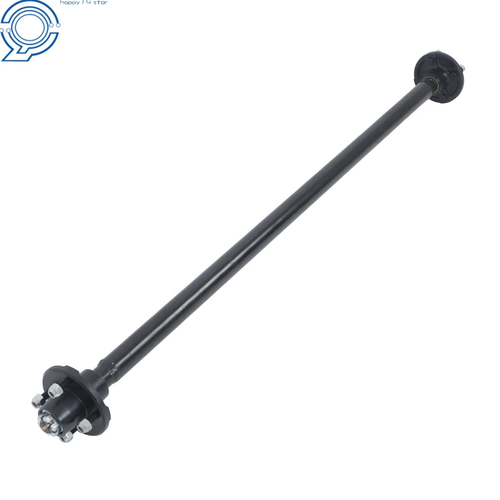 Trailer Axle 4 Lug 54" Hub Face Pitch with U-Bolt Kit for Trailer (2000)