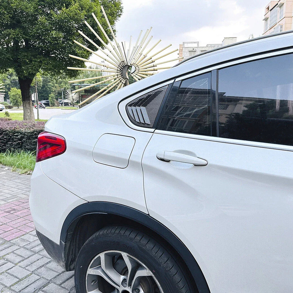 Quarter Window Louvers Cover Accessories for BMW X4 (2014-2018)