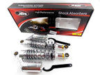 280mm JBS Air Nitrogen Cell Shock Absorbers for Yamaha RD50 (1978-1980)