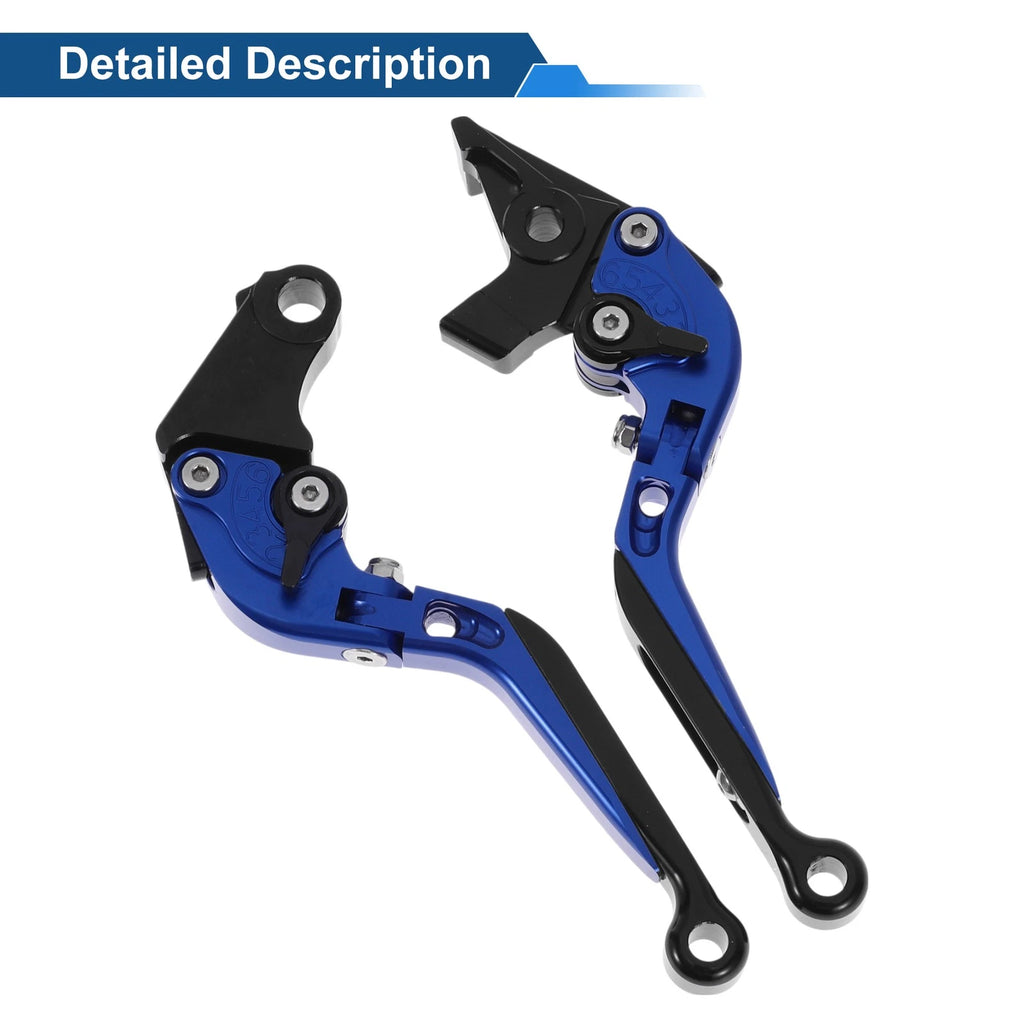Adjustable Brake Clutch Levers for Honda X11 (1999–2002) Blue Black