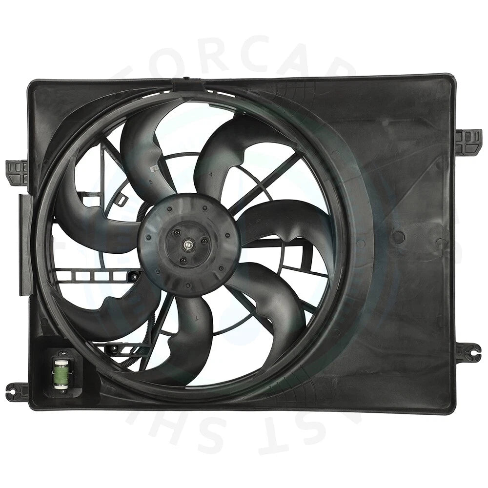 Electric Radiator Cooling Fan Assembly for Hyundai Tucson (2016–2019)