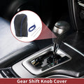 1 Pc Gear Shift Knob Cover for Subaru Forester (2014–2017) Pebbled Black Blue