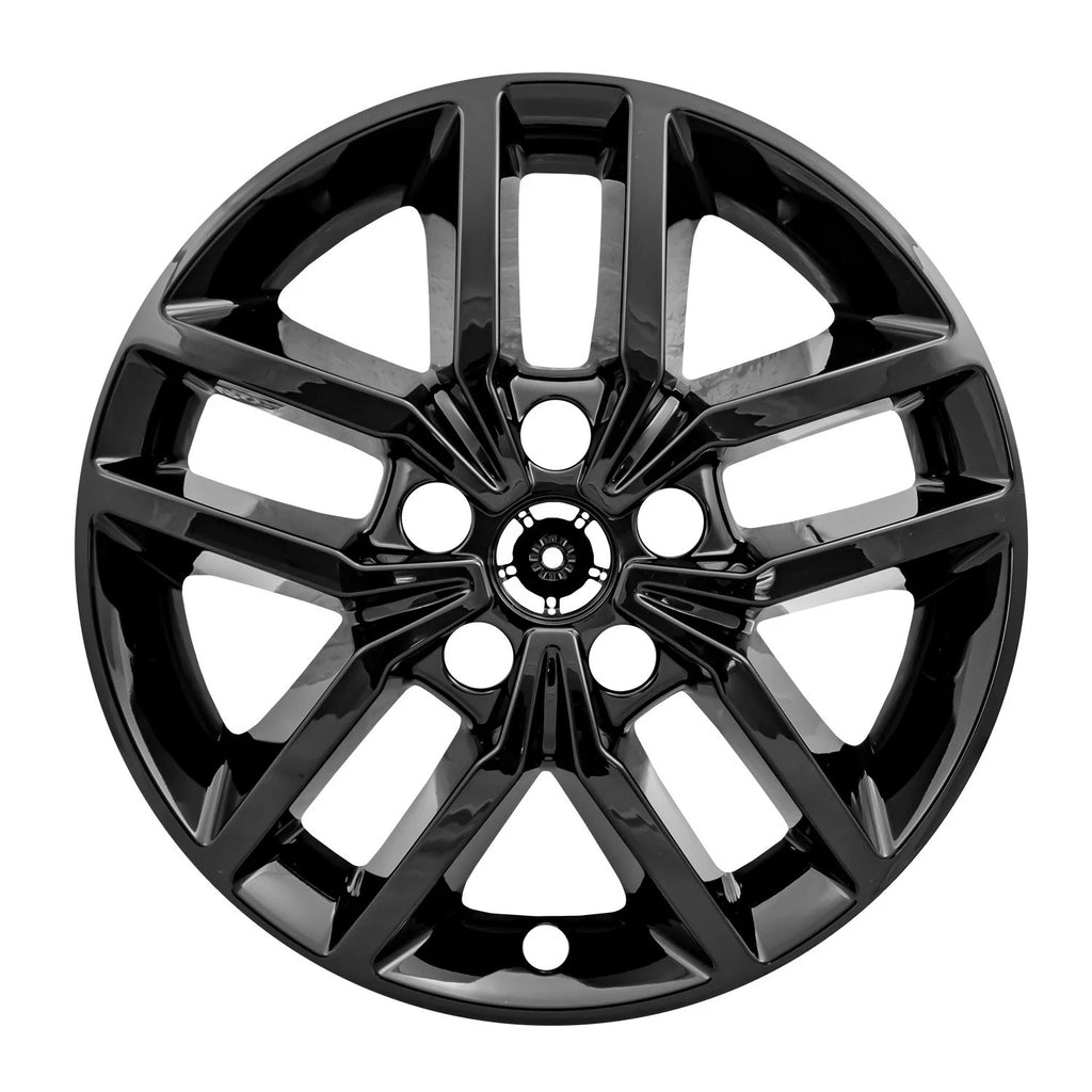 Wheel Skins Gloss Black Replacement for 2018-2019 Jeep Trailhawk